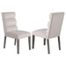 Carla - Upholstered Dining Side Chair (Set of 2) - Simple Home Plus
