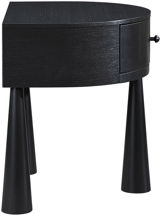 Oasis - Acacia Veneer And Solid Wood Night Stand - Simple Home Plus