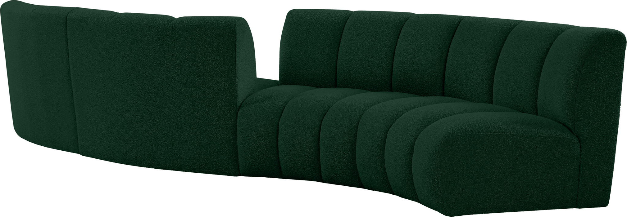 Infinity - 4 Piece Boucle Modular Sectional - Simple Home Plus
