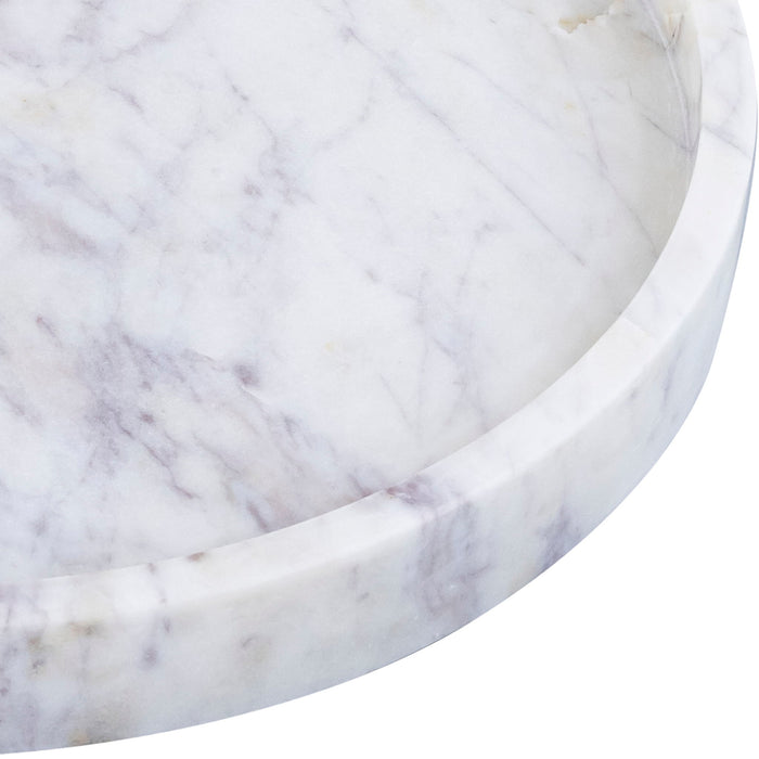 Barletta - Marble Round Tray - Simple Home Plus