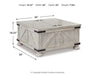 Carynhurst - Cocktail Table with Storage - Whitewash - Simple Home Plus