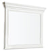 Kanwyn - Bedroom Mirror - Whitewash - Simple Home Plus