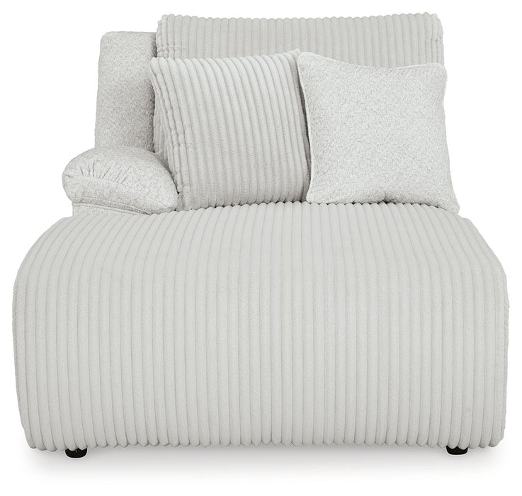 Top Tier - Laf Press Back Chaise - Alloy - Simple Home Plus