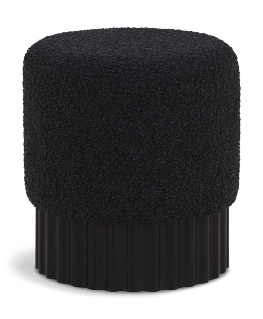 Veranda - Ottoman / Stool With Black Base - Simple Home Plus