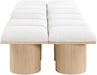 Pavilion - 12 Piece Modular Bench With Natural Base - Simple Home Plus