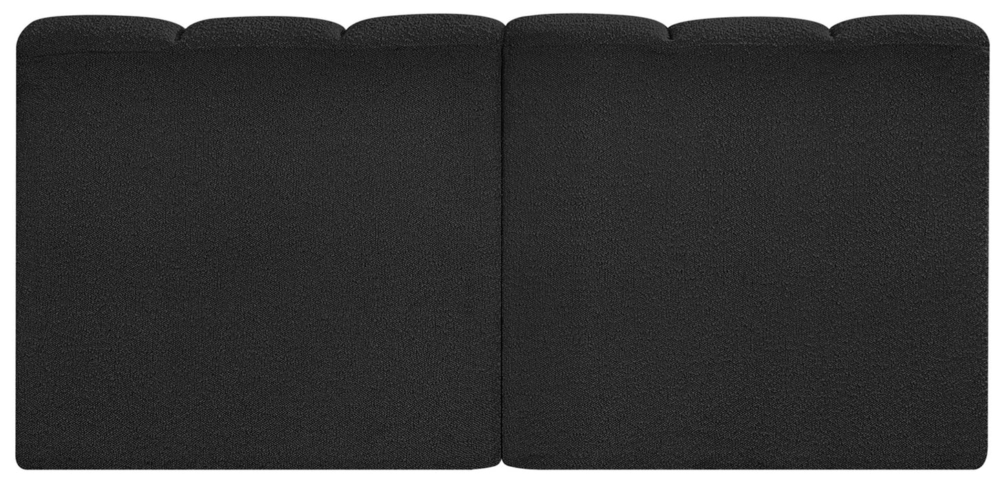 Arc - Boucle Fabric 2 Seats Modular Sofa - Simple Home Plus