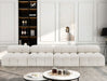 Ames - 4 Seat Modular Armless Sofa - Simple Home Plus