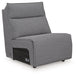 ModMax II - Armless Chair - Salt And Pepper - Simple Home Plus