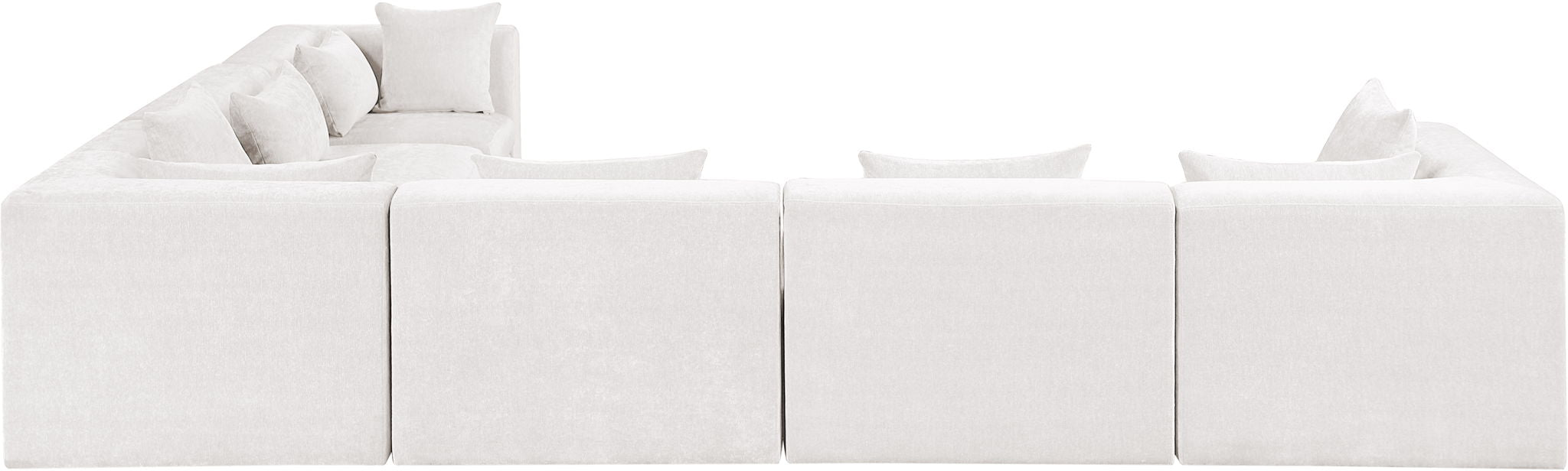 Stellar - 6 Piece Upholstered Modular Sectional - Simple Home Plus