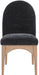 Waldorf - Chenille Dining Side Chair With Natural Legs - Simple Home Plus
