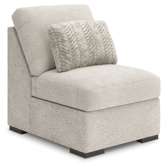 Cuddle Plush - Armless Chair - Arctic - Simple Home Plus