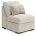 Cuddle Plush - Armless Chair - Arctic - Simple Home Plus