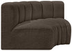 Arc - Boucle Fabric 2 Piece Modular Sofa - Simple Home Plus