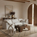 Indulge - Linen 3 Piece Modular Sofa - White - Simple Home Plus