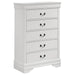 Louis Philippe - Five-drawer Chest - Simple Home Plus