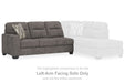 Olten - LAF Sofa - Graphite - Simple Home Plus