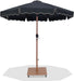 Amalfi - Aluminum Patio Umbrella - Light Brown Base / Light Brown Pole - Simple Home Plus