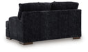 Whitmore Manor - Loveseat - Black Pearl - Simple Home Plus