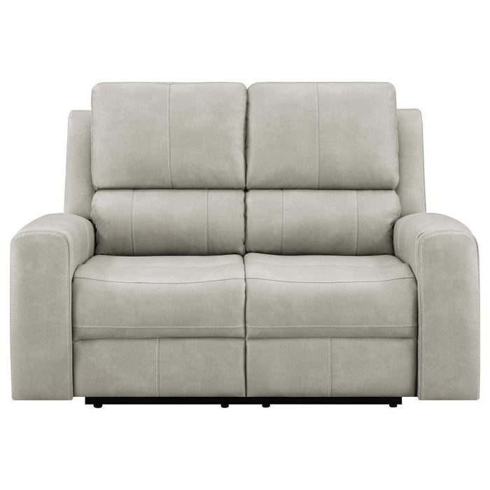 Brickston - Triple Power Reclining Loveseat - Simple Home Plus
