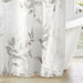 Cecily - 72" Burnout Printed Shower Curtain - Gray - Simple Home Plus