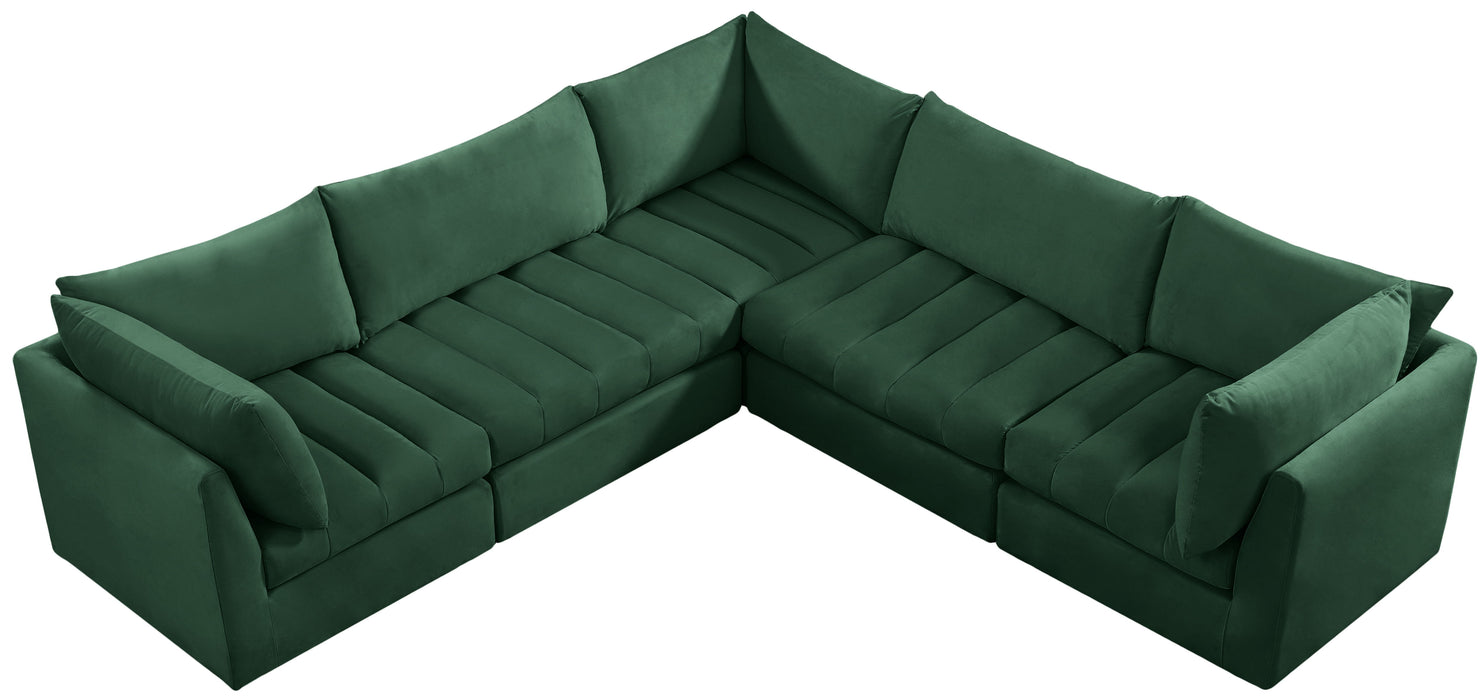 Jacob - Modular Corner Sectional 5 Piece - Simple Home Plus