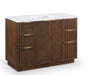 Willard - Engineered Stone And Solid Wood Bathroom Vanity - Simple Home Plus