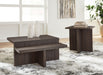 Zendex - Brown - Occasional Table Set (Set of 2) - Simple Home Plus