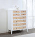 Bexhill - 8-Drawer Chest Of Drawers - White - Simple Home Plus