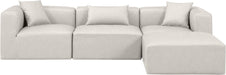 Cube - 4 Piece Modular Sectional With Chaise - Simple Home Plus