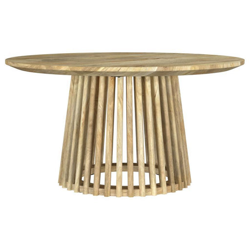 Touhy - Round Solid Wood Table - Simple Home Plus