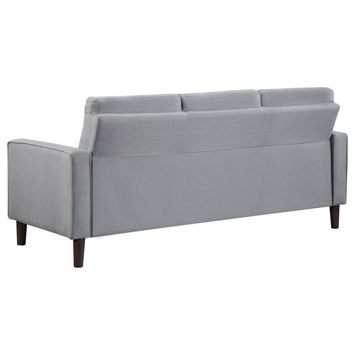 Bowen - Upholstered Track Arm Tufted Sofa Set - Simple Home Plus