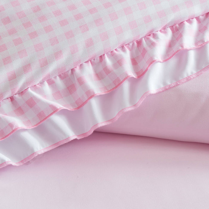 Rowena - Twin Comforter Set - Pink - Simple Home Plus