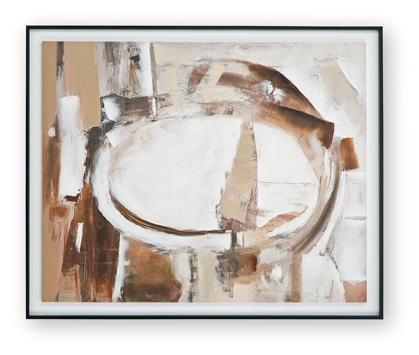 Bradlow - Wall Art - Brown / White / Black - Simple Home Plus