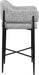 Dame - Fabric Upholstered Counter Stool (Set of 2) - Simple Home Plus