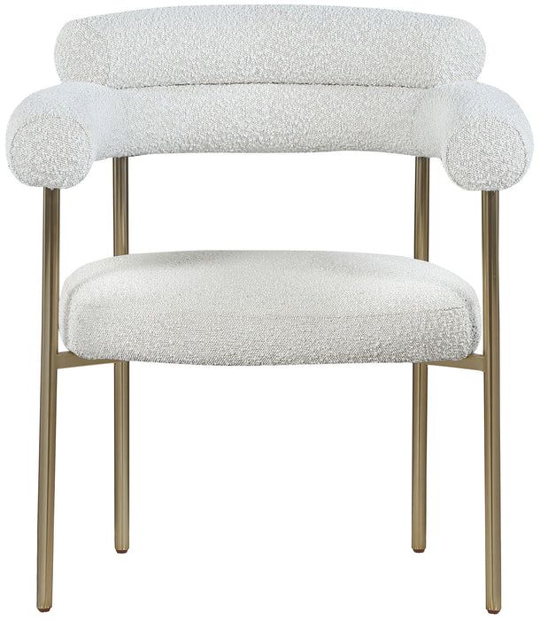 Blake - Boucle Fabric Dining Chair (Set of 2) - Simple Home Plus