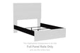 Belachime - Full Panel Rails - Charcoal - Simple Home Plus