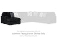 Midnight-Madness - Laf Corner Chaise - Onyx - Simple Home Plus