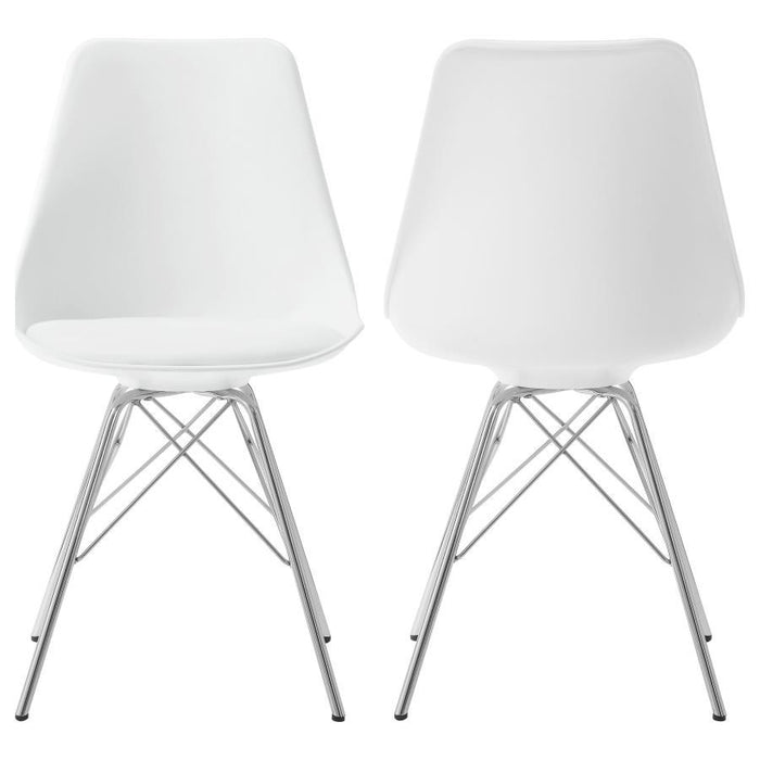 Juniper - Polypropylene Dining Side Chair (Set of 2) - Simple Home Plus
