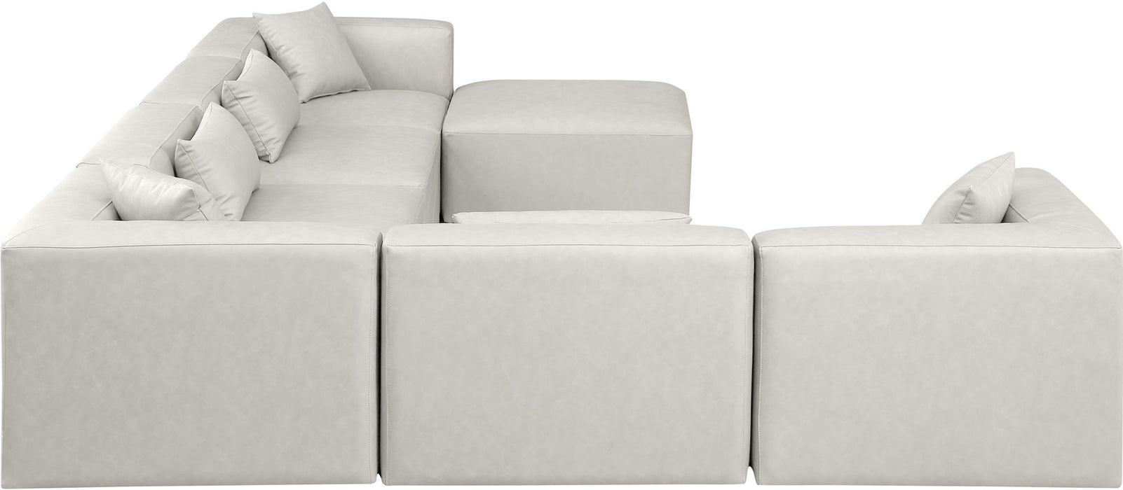 Cube - 7 Piece Modular Sectional - Simple Home Plus