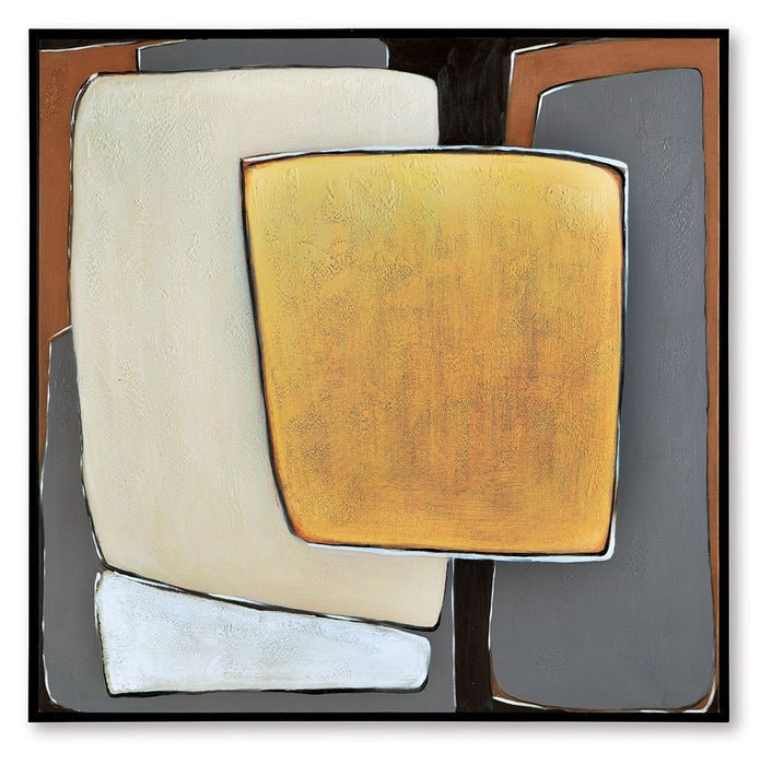 Actman - Cream / Brown / Gray - Wall Art - Simple Home Plus