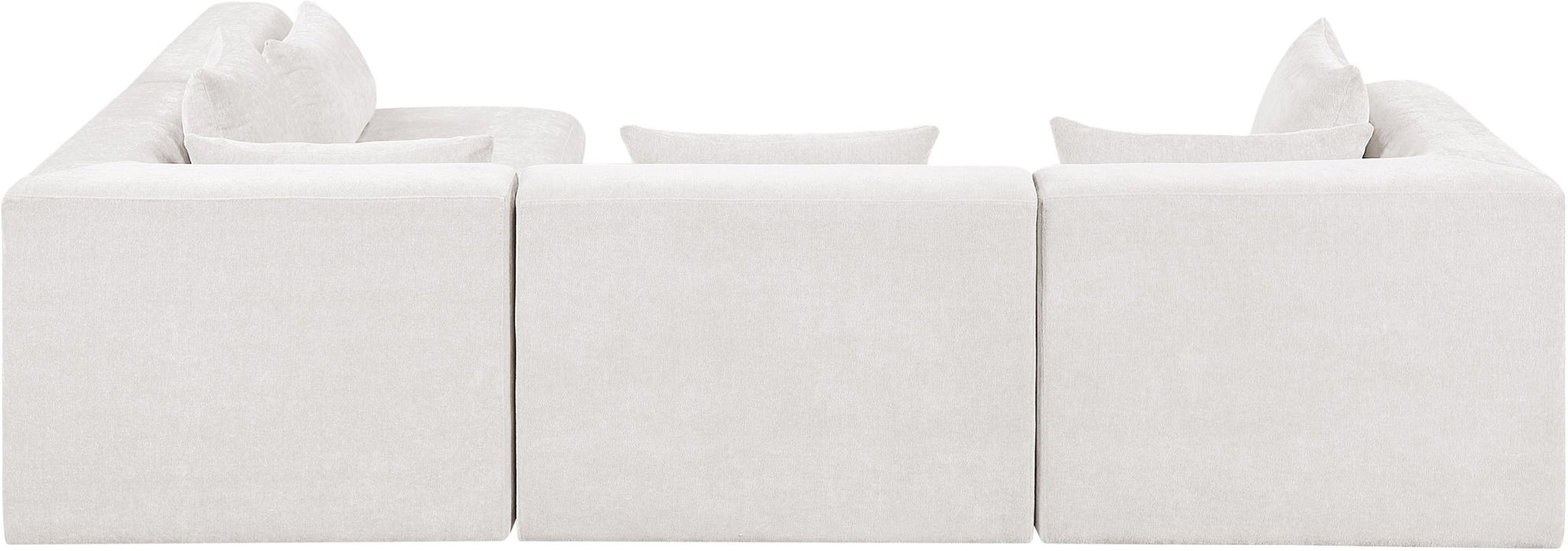 Stellar - 4 Piece Upholstered Modular Sectional - Simple Home Plus