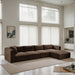 Shaggy - 4 Piece Modular Sectional - Simple Home Plus