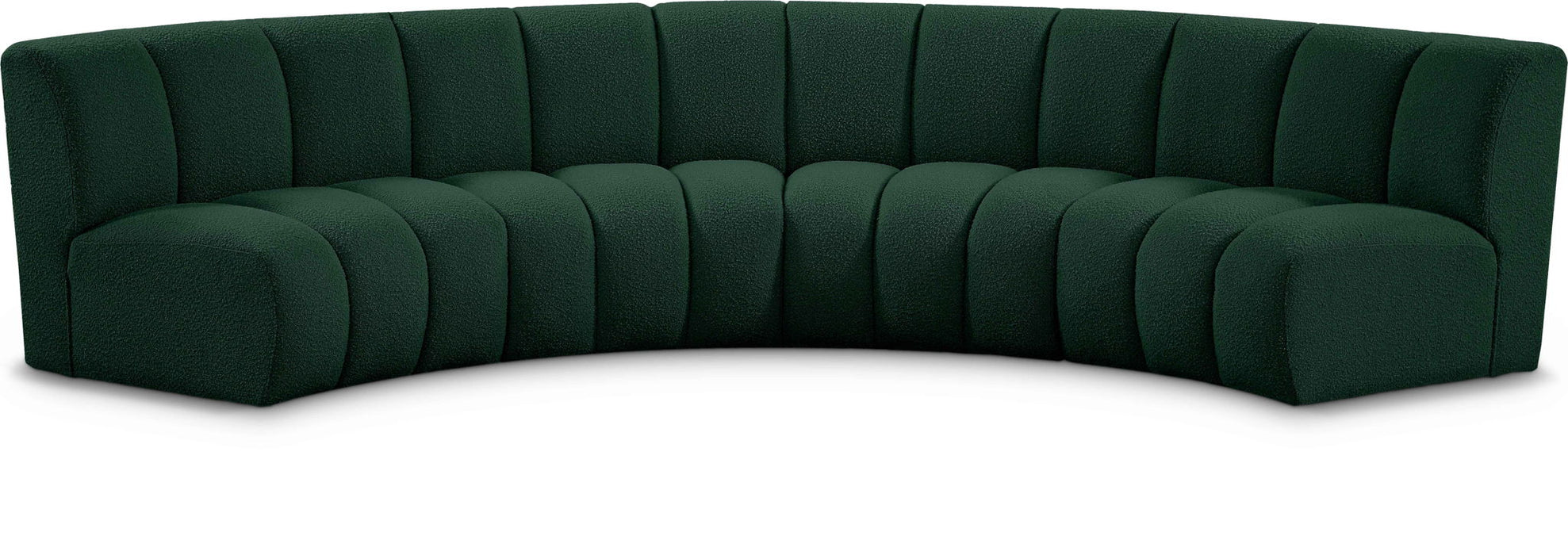 Infinity - 4 Piece Boucle Modular Sectional - Simple Home Plus