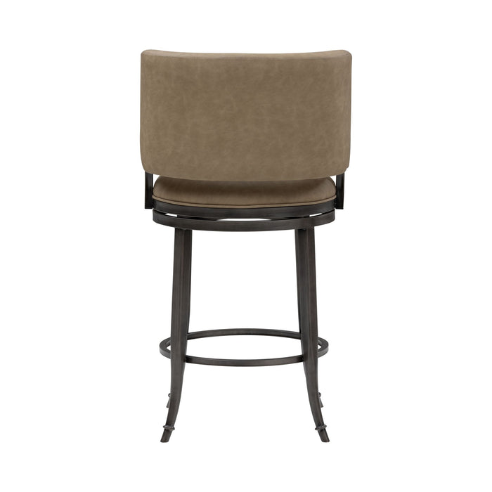 Torres - Upholstered Swivel Counter Height Barstool