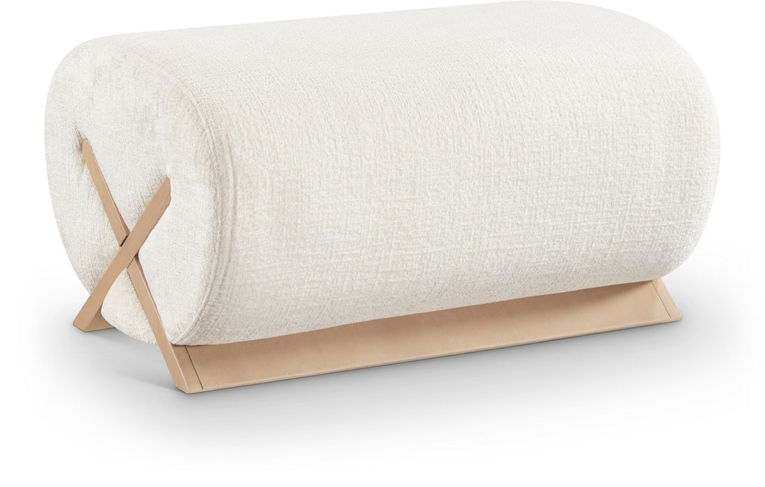 Akira - Fabric Ottoman - Simple Home Plus