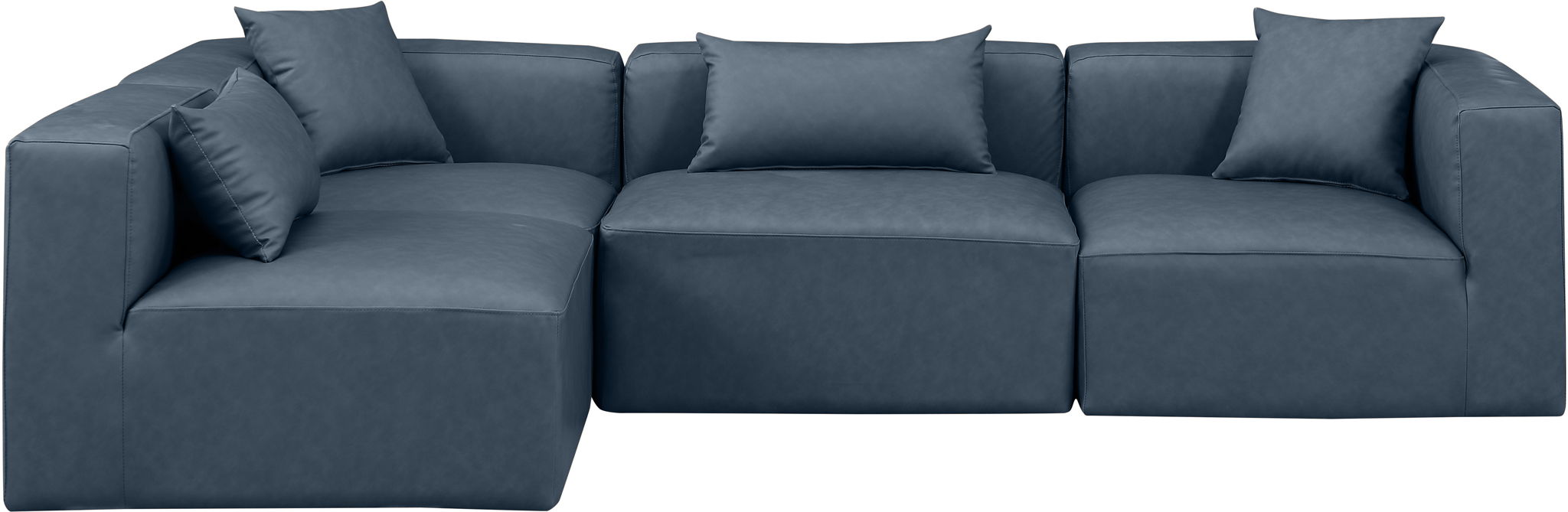 Cube - 4 Piece Modular Corner Sectional - Simple Home Plus