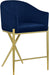 Xavier - Counter Stool with Gold Legs - Simple Home Plus