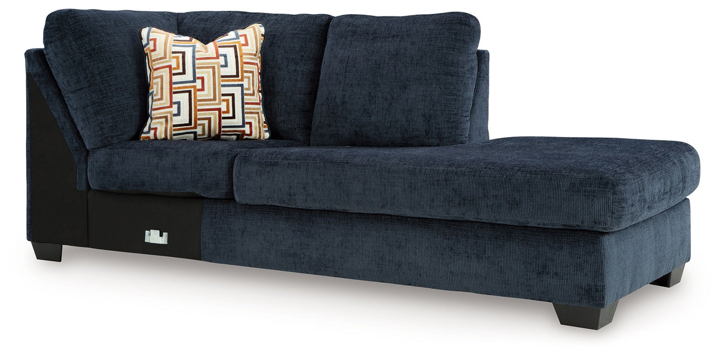 Aviemore - Raf Corner Chaise - Ink - Simple Home Plus