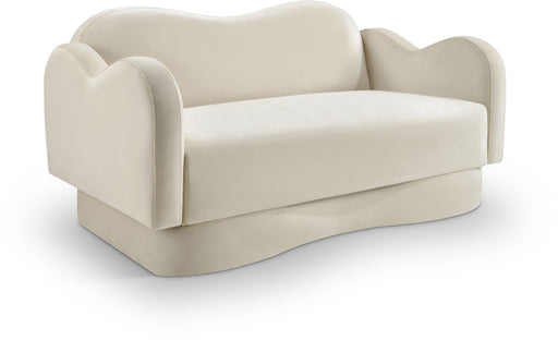Bloom - Velvet Loveseat - Simple Home Plus
