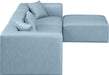 Cube - 4 Piece Modular Sectional With Chaise - Simple Home Plus